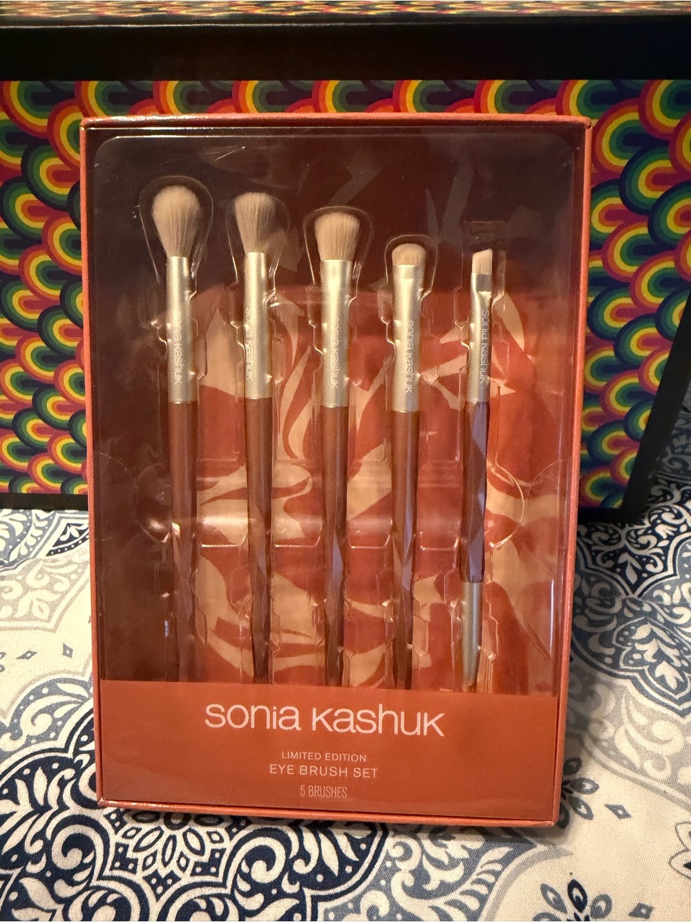 Sonia Kashuk Peach Tone 5-Piece Eye Brush Set